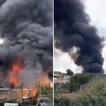 sariyerde oto tamirhanesinde yangin b1zeGq2J